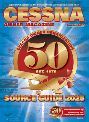 Cessna-Owner January 01, 2025 Issue Cover