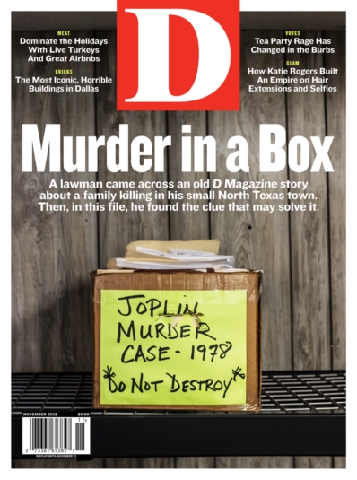 D Magazine November 01, 2018 Issue Cover