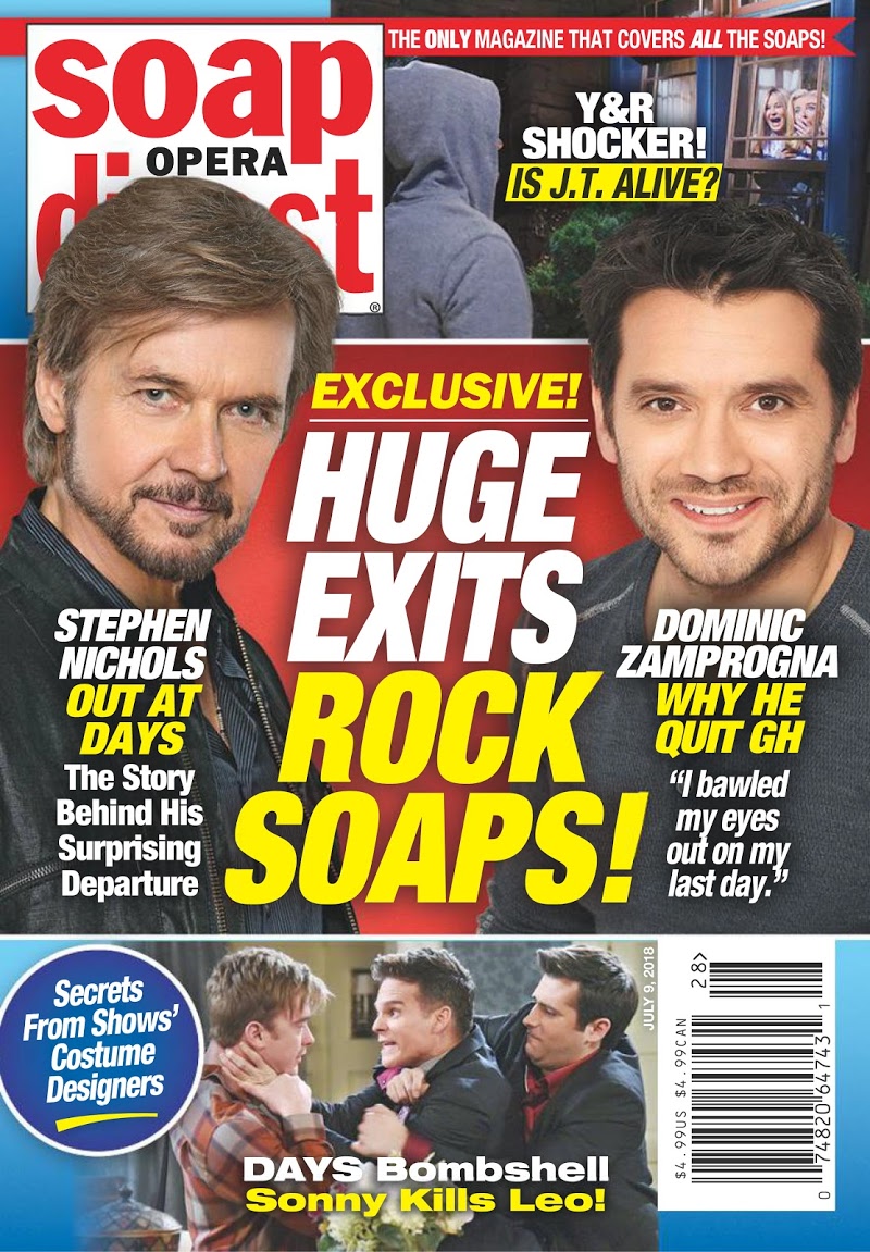 soap-opera-digest July 09, 2018 Issue Cover