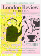 London-Review-Of-Books November 06, 2008 Issue Cover