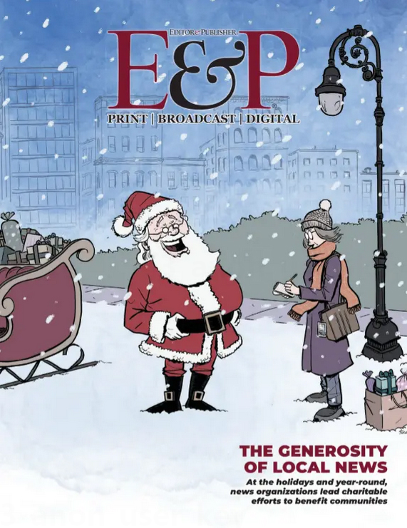Editor-and-Publisher December 01, 2025 Issue Cover