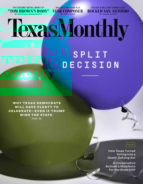 Texas-Monthly November 01, 2020 Issue Cover