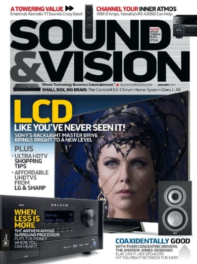 Sound & Vision January 01, 2017 Issue Cover