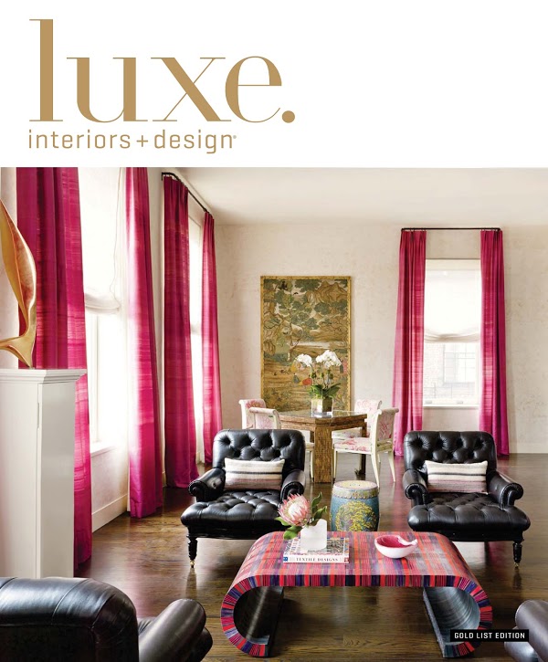 Luxe-Interiors-and-Design December 01, 2014 Issue Cover