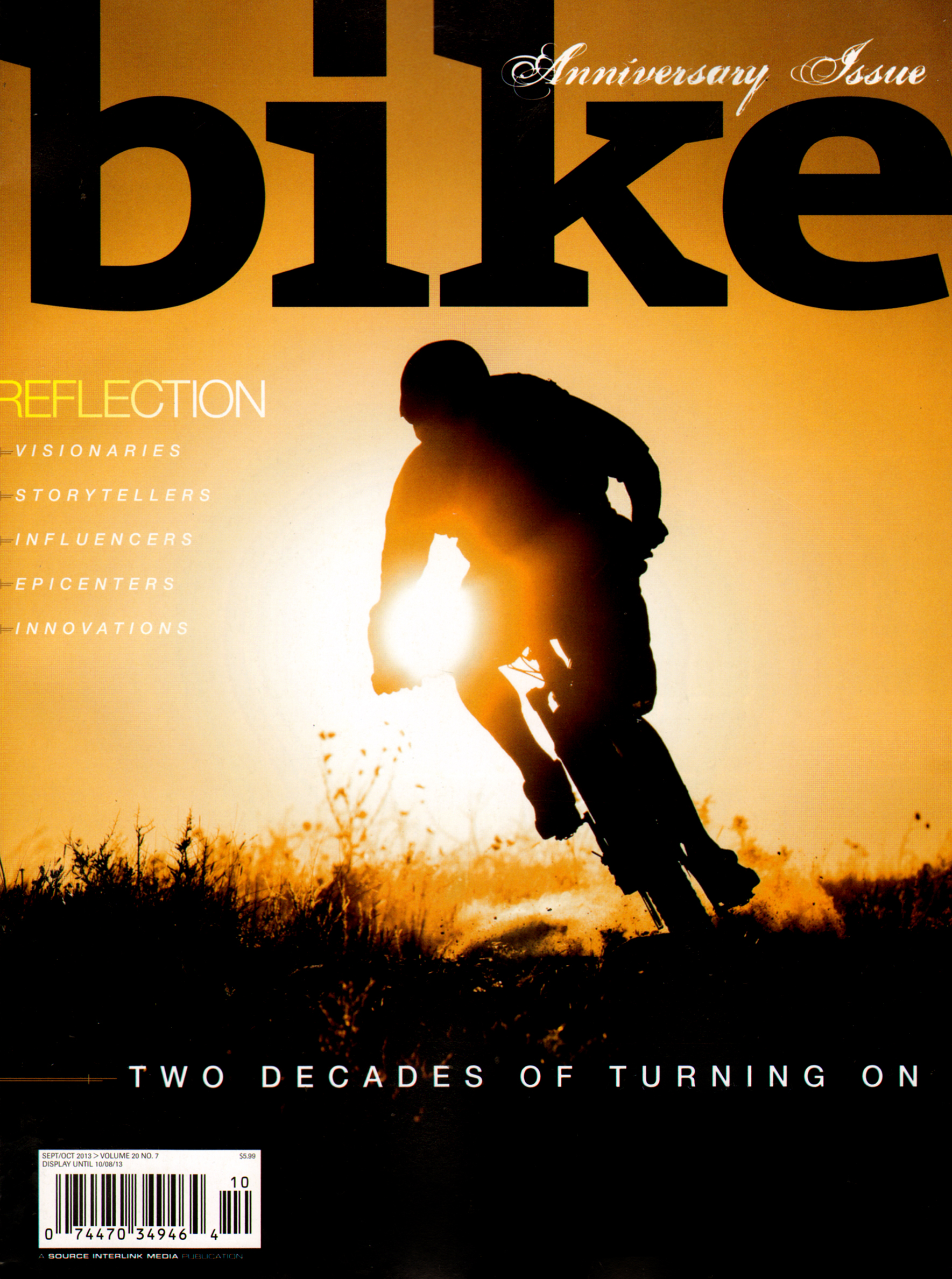 Bike September 01, 2013 Issue Cover