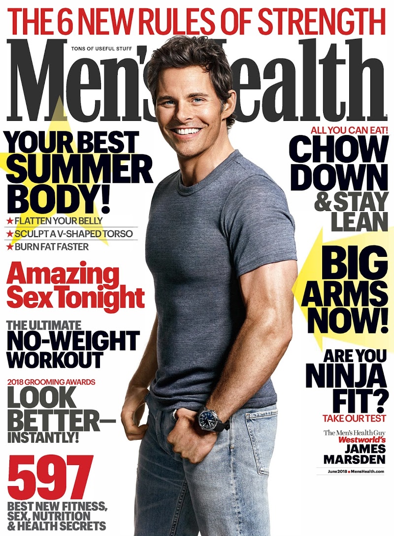 mens-health June 01, 2018 Issue Cover