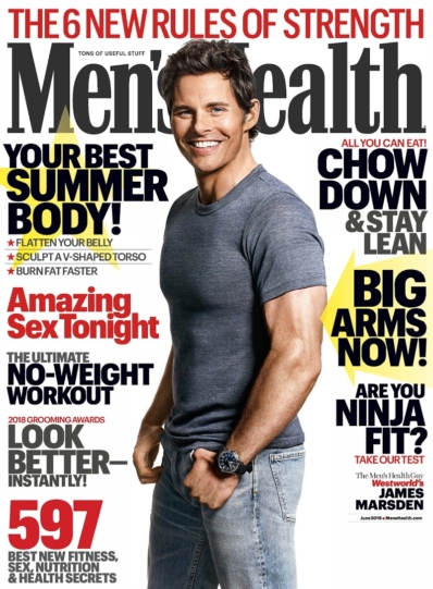 Men's Health June 01, 2018 Issue Cover