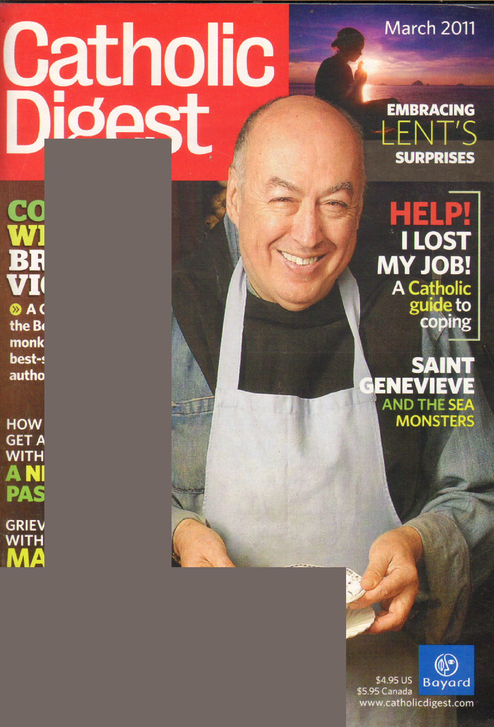 Catholic-Digest March 01, 2011 Issue Cover