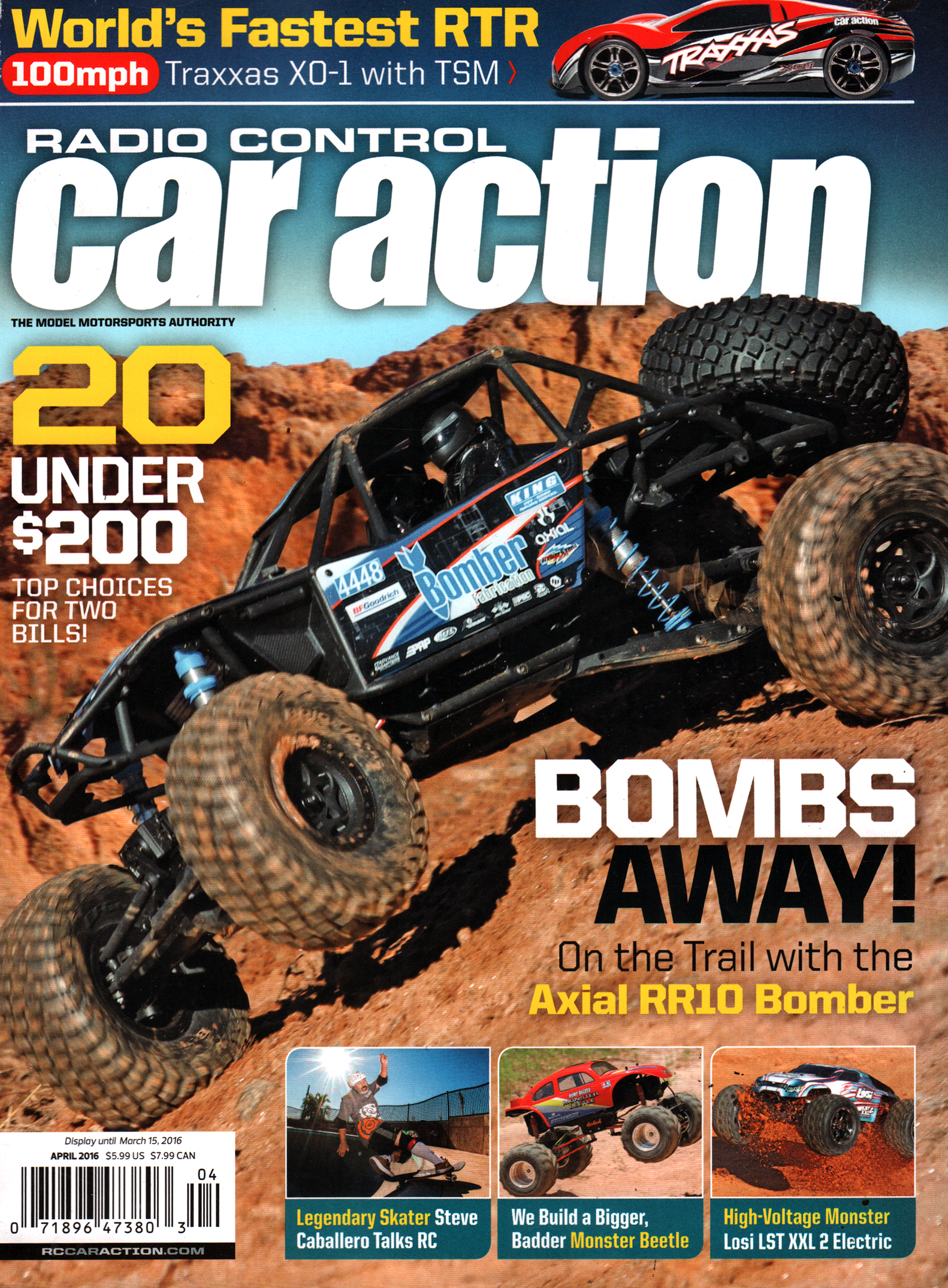 Radio-Control-Car-Action April 01, 2016 Issue Cover
