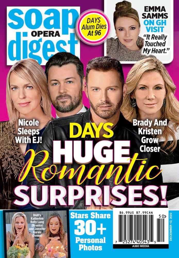 Soap-Opera-Digest December 12, 2022 Issue Cover