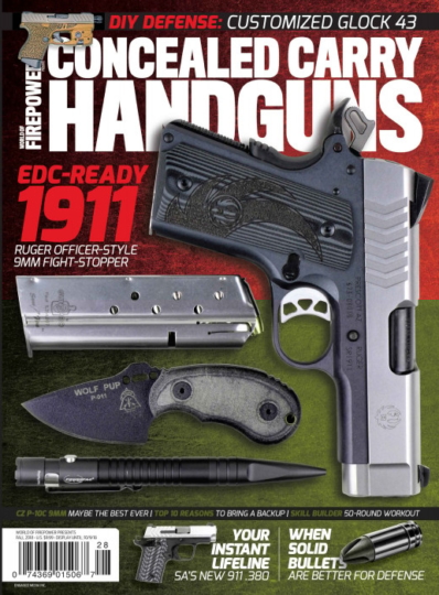 Concealed Carry Handguns September 01, 2018 Issue Cover