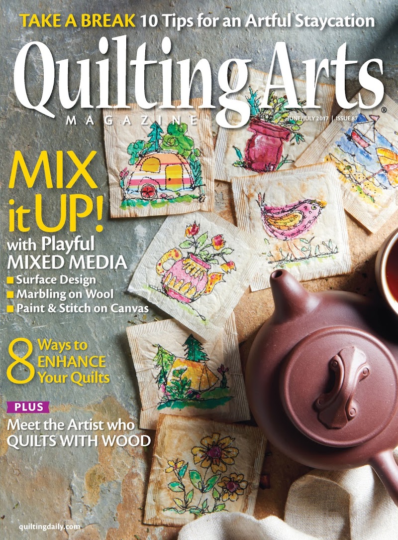 Quilting-Arts June 01, 2017 Issue Cover