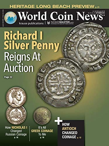 World-Coin-News September 01, 2019 Issue Cover