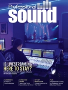 Professional-Sound August 01, 2021 Issue Cover