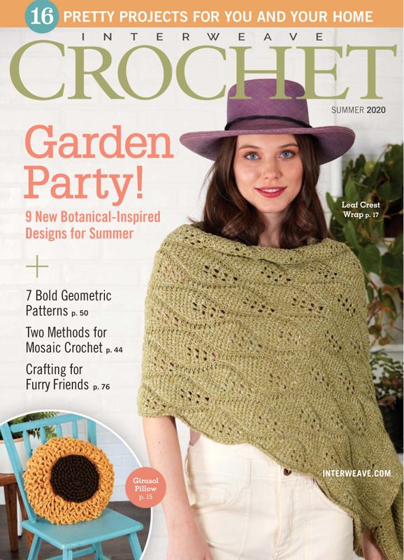 Interweave-Crochet June 01, 2020 Issue Cover