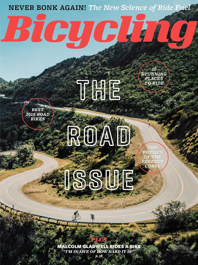 Bicycling June 01, 2018 Issue Cover