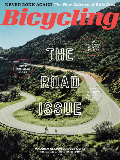 Bicycling June 01, 2018 Issue Cover