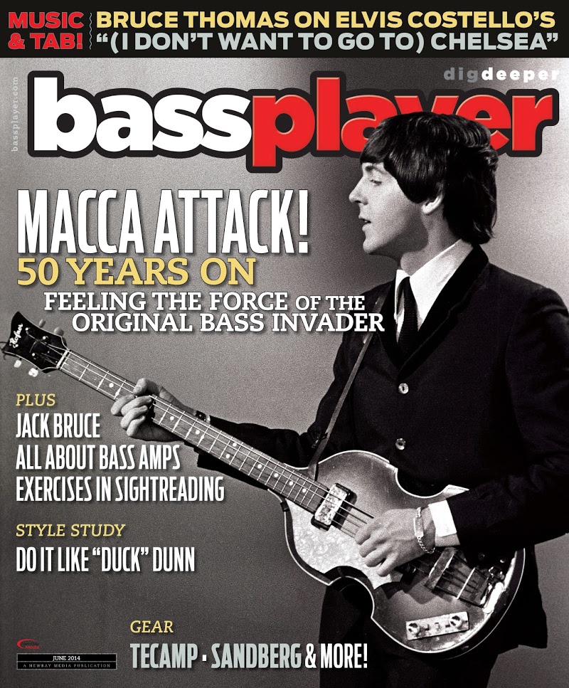 Bass-Player June 01, 2014 Issue Cover