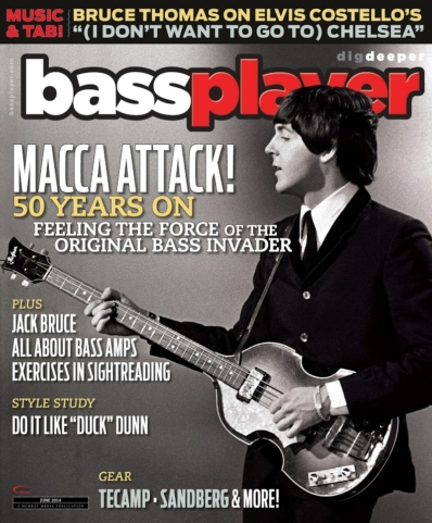Bass Player June 01, 2014 Issue Cover