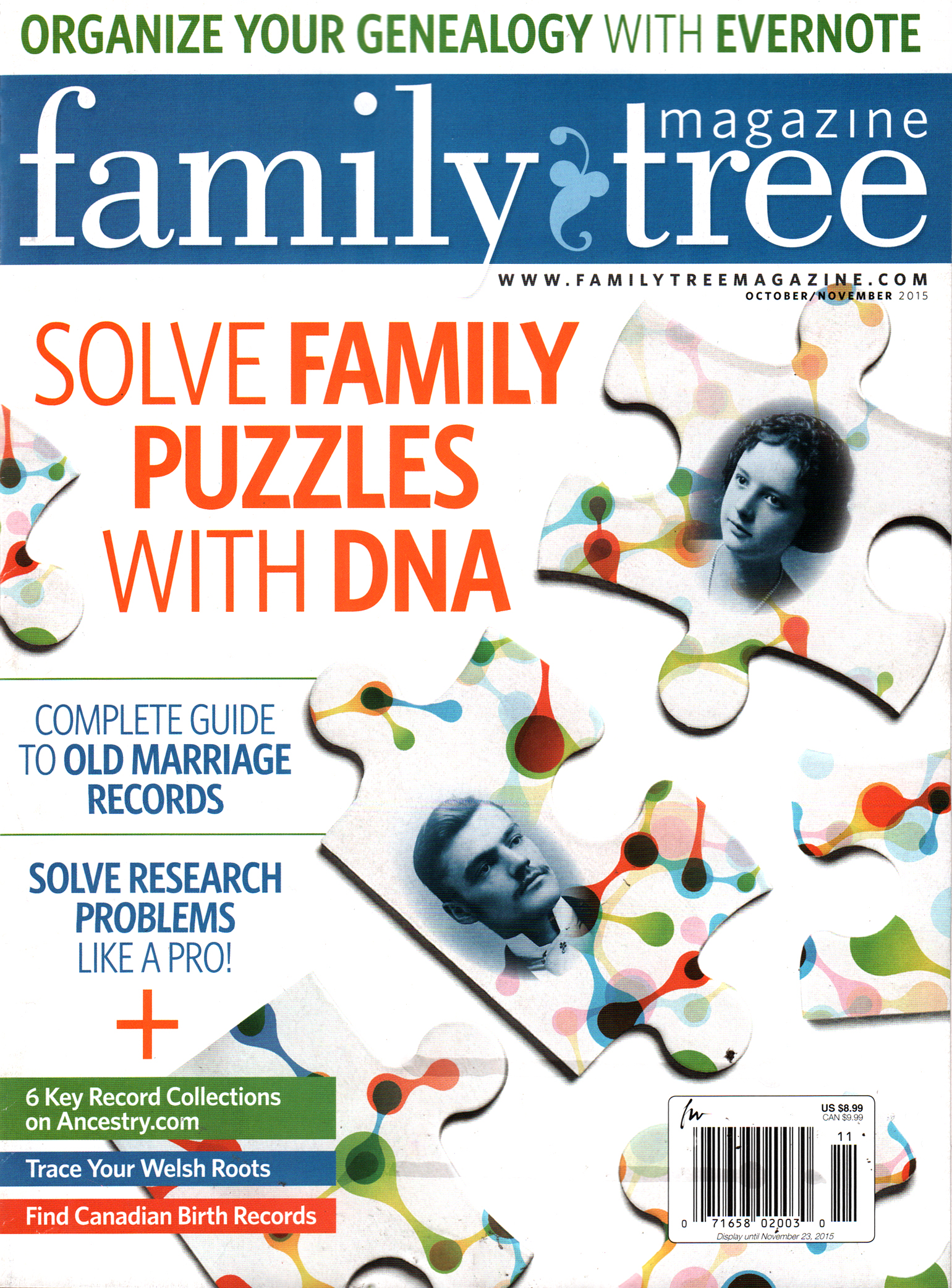 Family-Tree October 01, 2015 Issue Cover