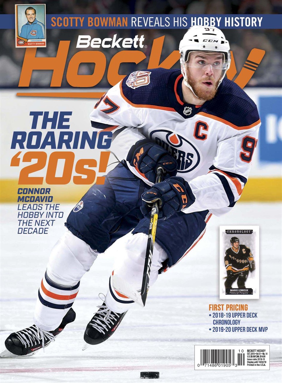 Beckett-Hockey October 01, 2019 Issue Cover