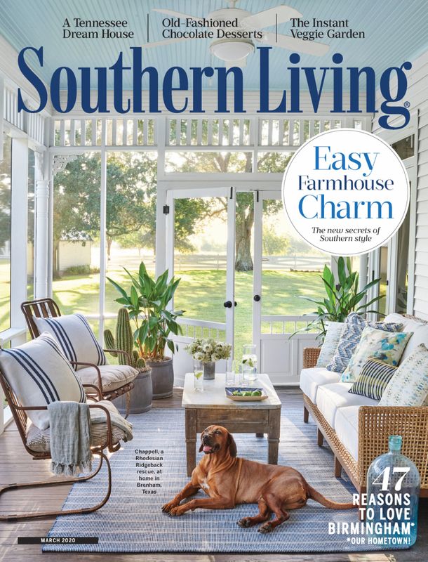 Southern-Living March 01, 2020 Issue Cover