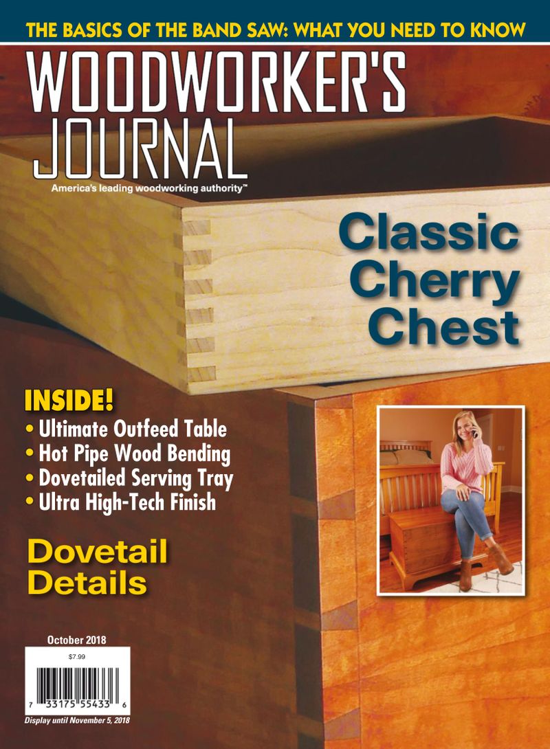 Woodworkers-Journal October 01, 2018 Issue Cover