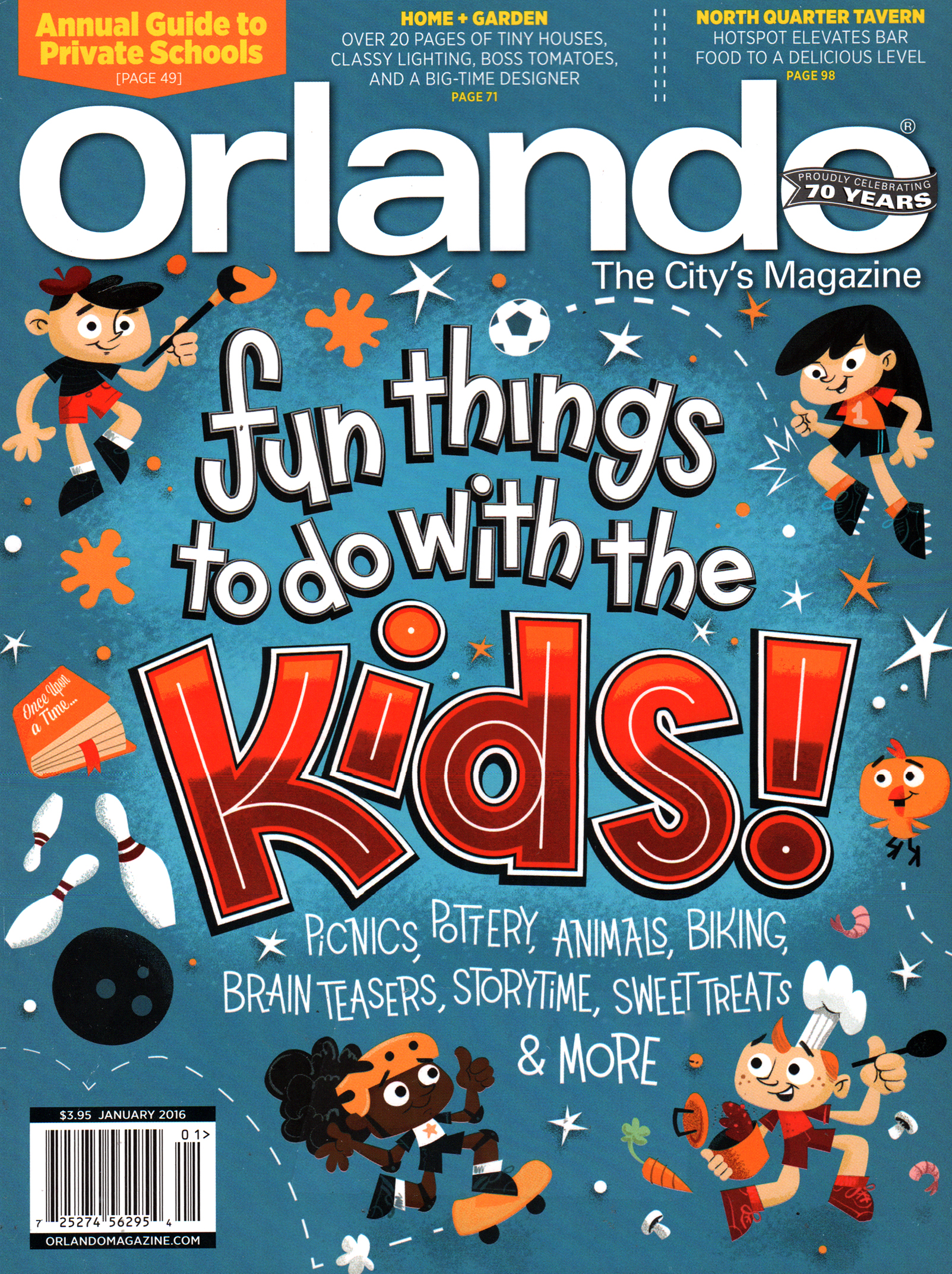 Orlando-Magazine January 01, 2016 Issue Cover
