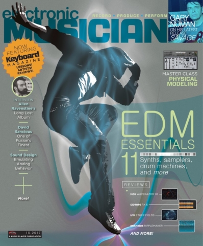 Electronic Musician October 01, 2017 Issue Cover