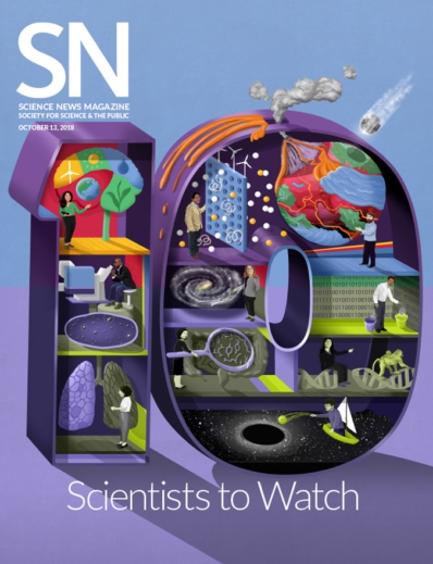Science News October 13, 2018 Issue Cover
