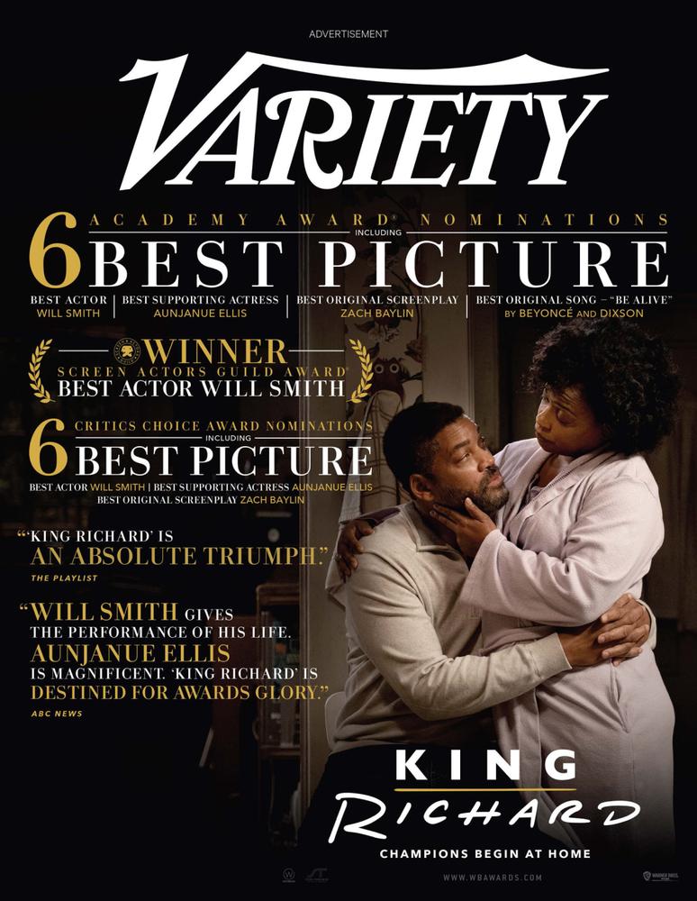 Variety March 09, 2022 Issue Cover