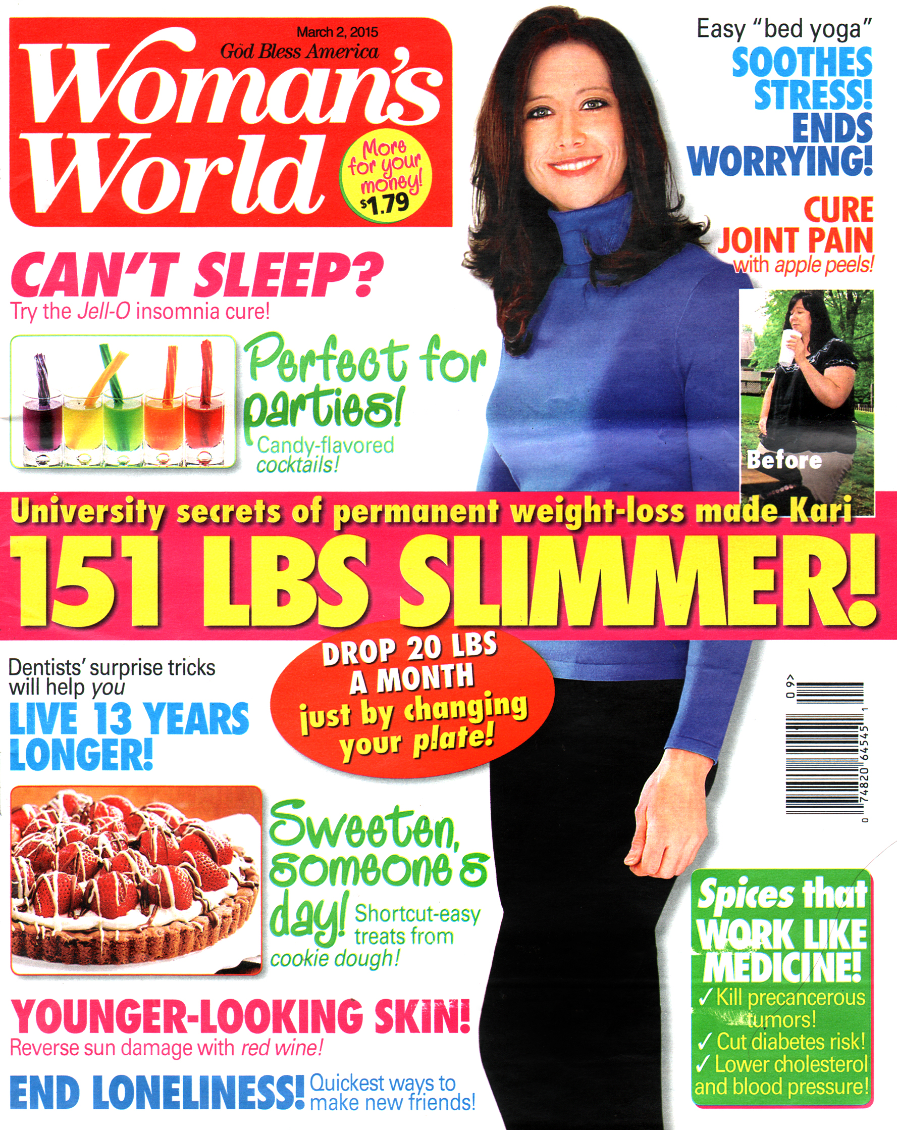 Womans-World March 02, 2015 Issue Cover
