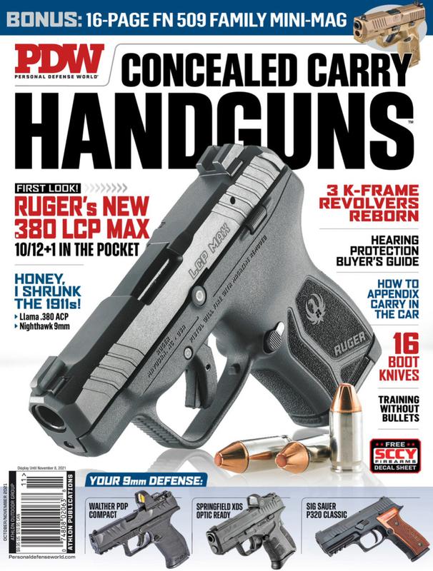 Personal-Defense-World October 01, 2021 Issue Cover