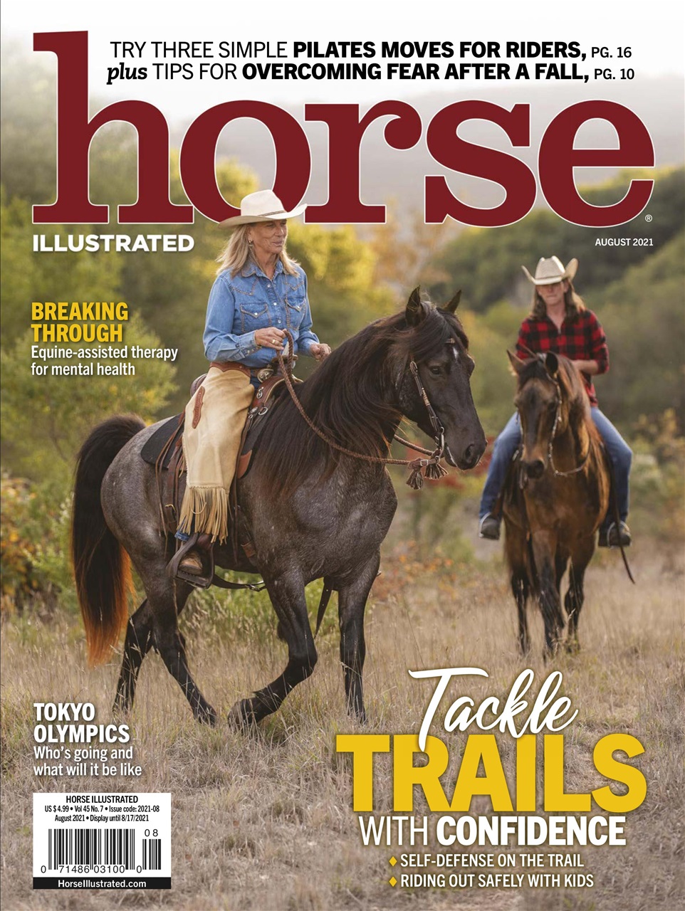 Horse-Illustrated August 01, 2021 Issue Cover