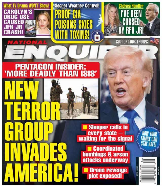 National Enquirer April 06, 2026 Issue Cover