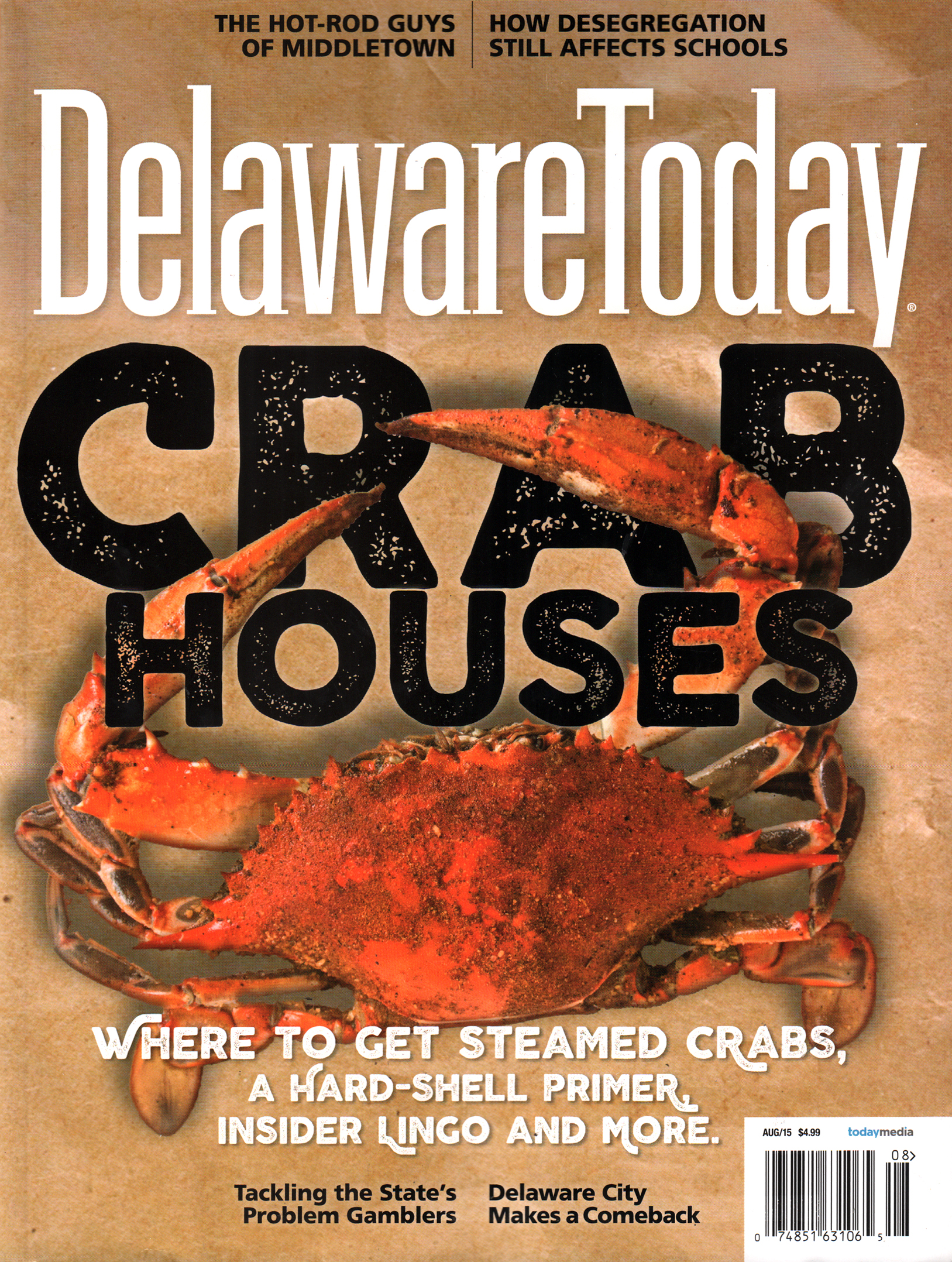 Delaware-Today August 01, 2015 Issue Cover