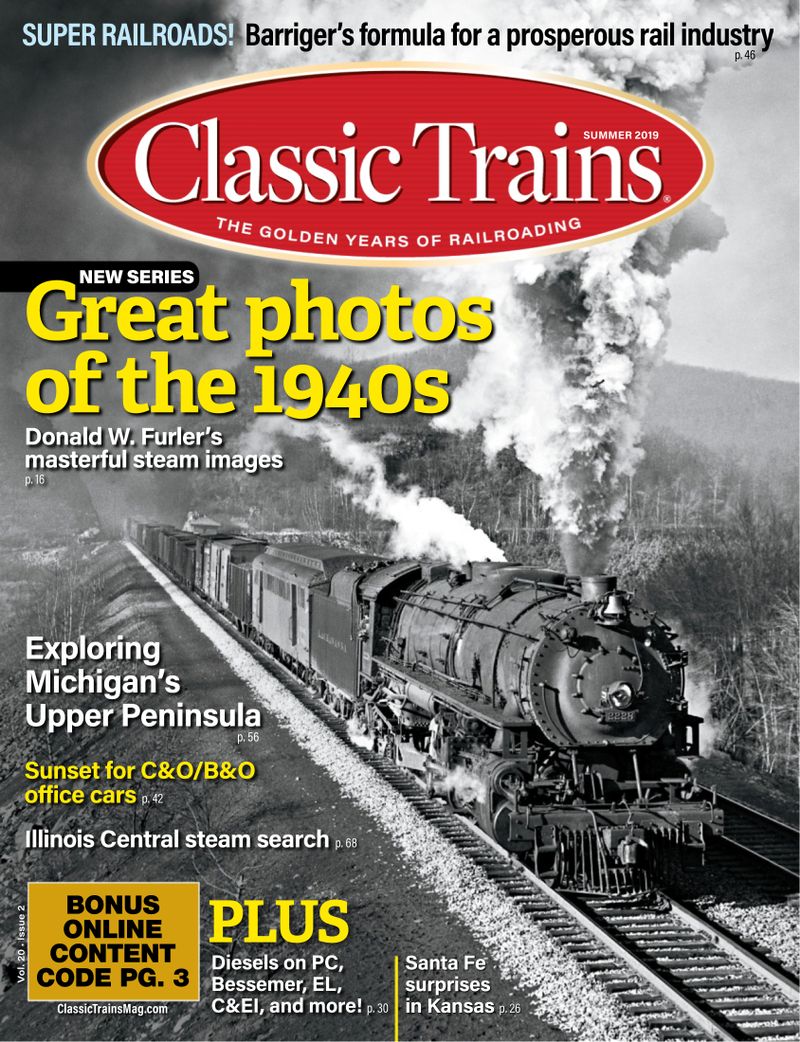 Classic-Trains June 01, 2019 Issue Cover
