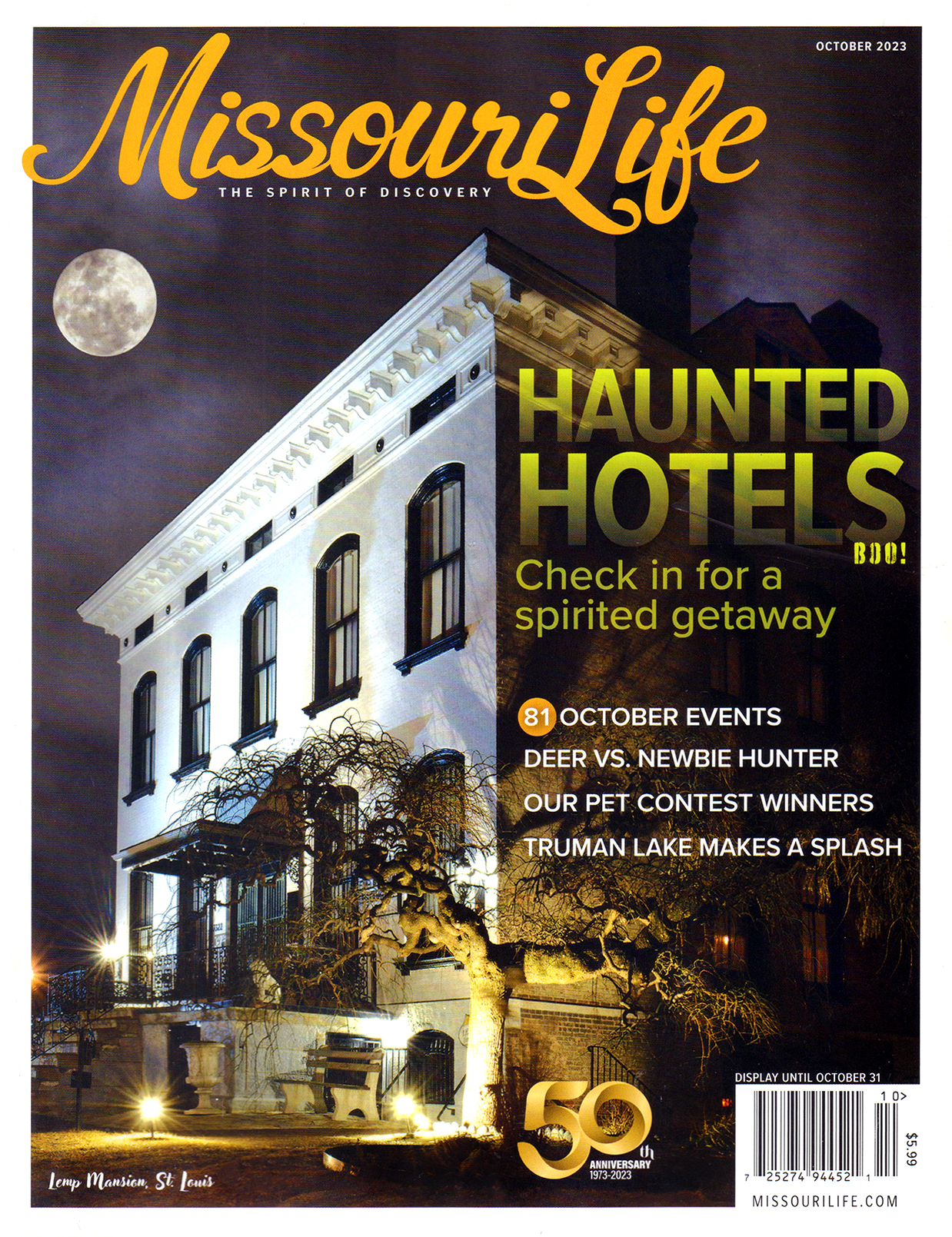 Missouri-Life October 01, 2023 Issue Cover