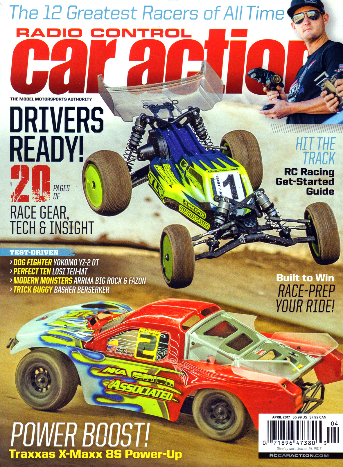 Radio-Control-Car-Action April 01, 2017 Issue Cover