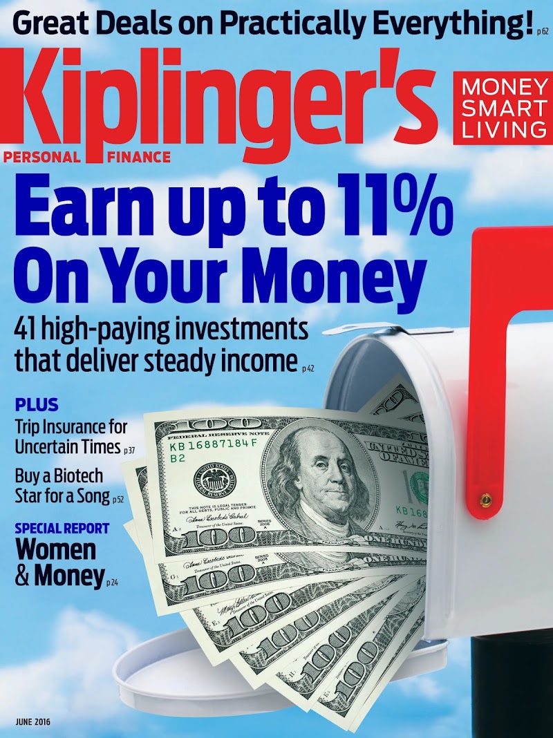 Kiplingers-Personal-Finance June 01, 2016 Issue Cover