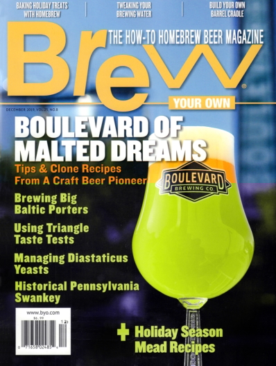 Brew Your Own December 01, 2019 Issue Cover