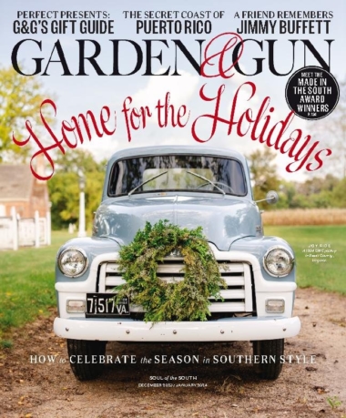 Garden & Gun December 01, 2023 Issue Cover