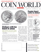 Coin-World-Weekly November 01, 2021 Issue Cover