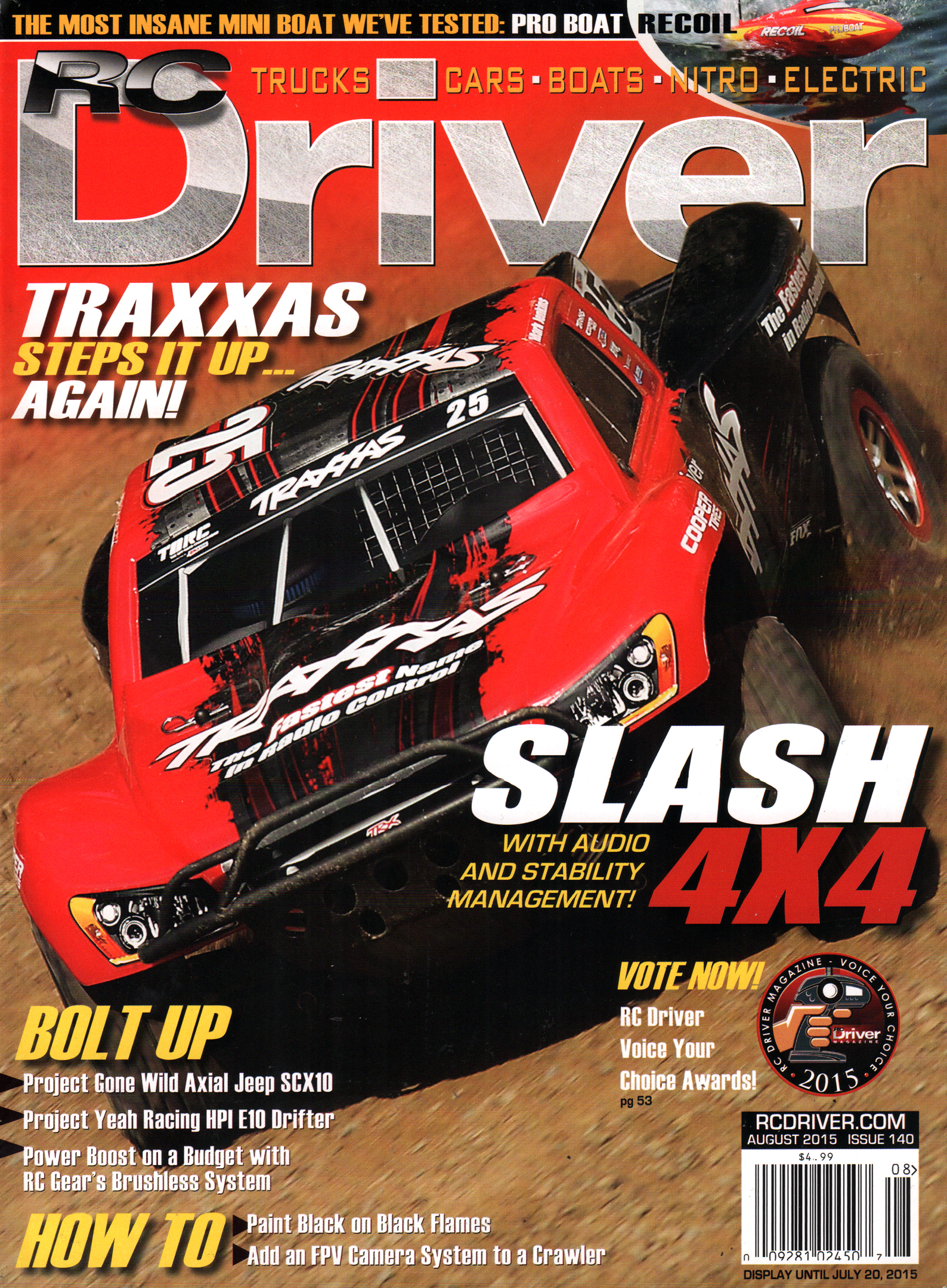 RC-Driver August 01, 2015 Issue Cover
