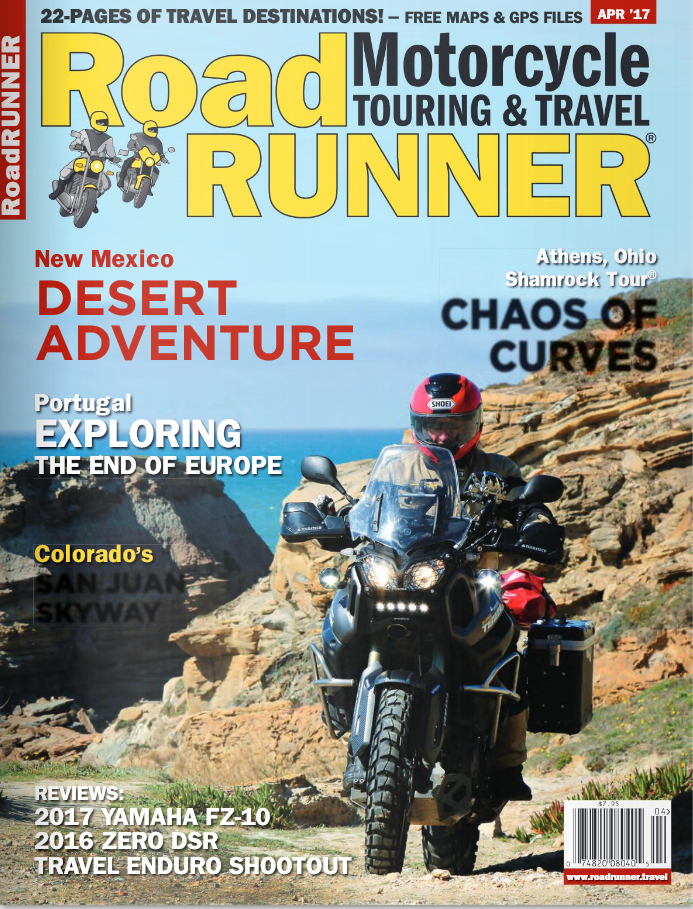 Road-RUNNER-Motorcycle-and-Touring April 01, 2017 Issue Cover