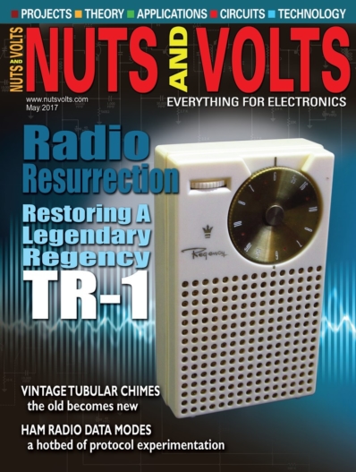 Nuts & Volts May 01, 2017 Issue Cover