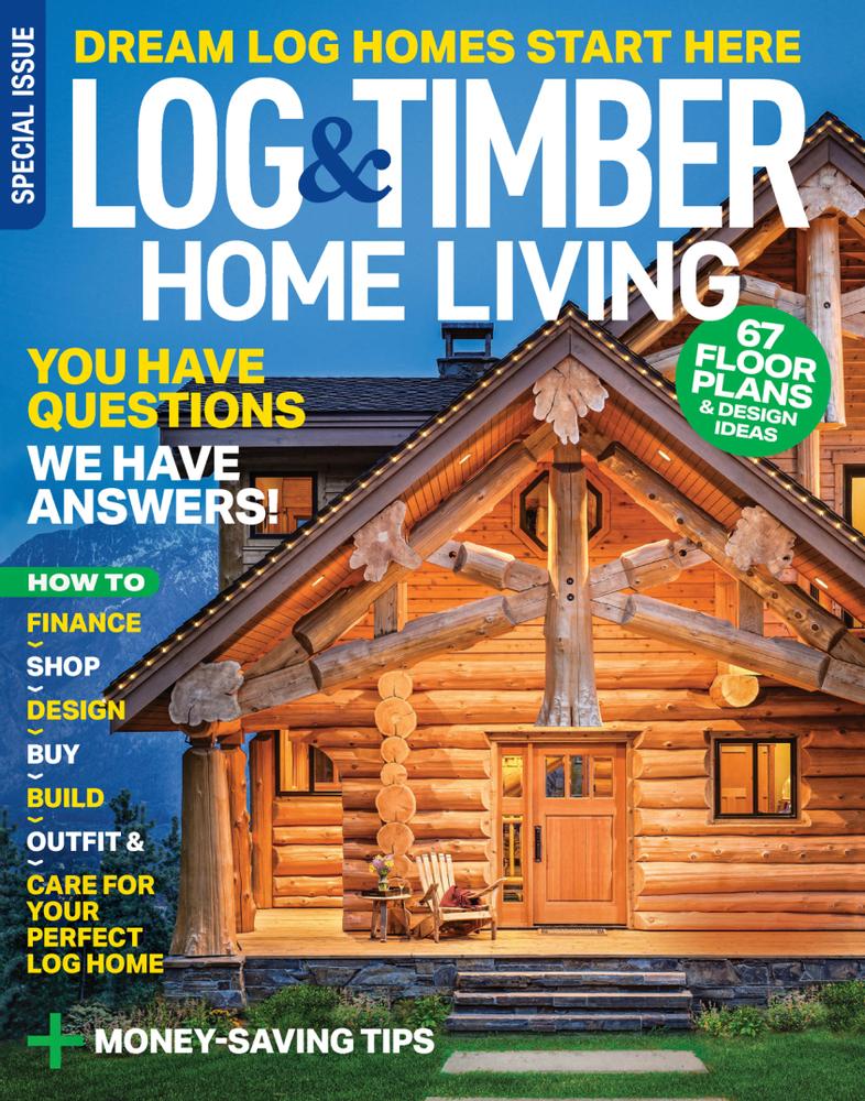 Log-and-Timber-Home-Living September 01, 2022 Issue Cover
