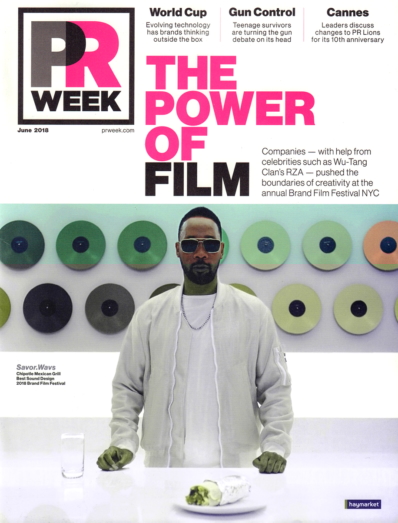 PRWeek June 01, 2018 Issue Cover