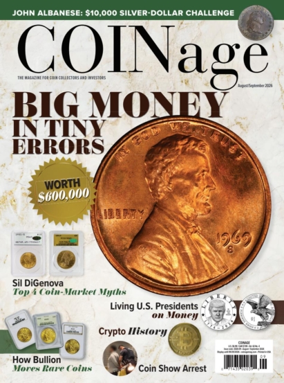 Coinage August 01, 2026 Issue Cover