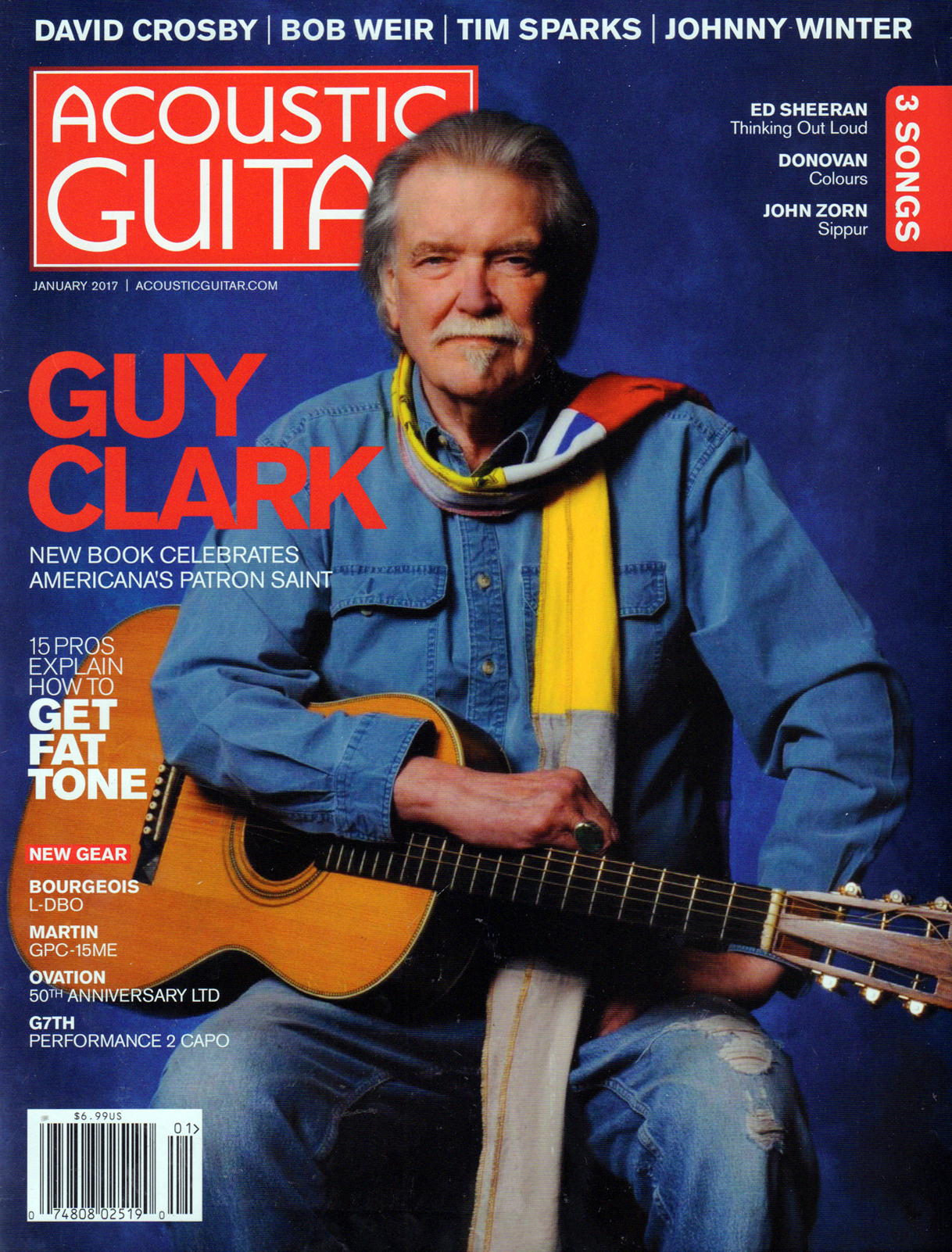 Acoustic-Guitar January 01, 2017 Issue Cover